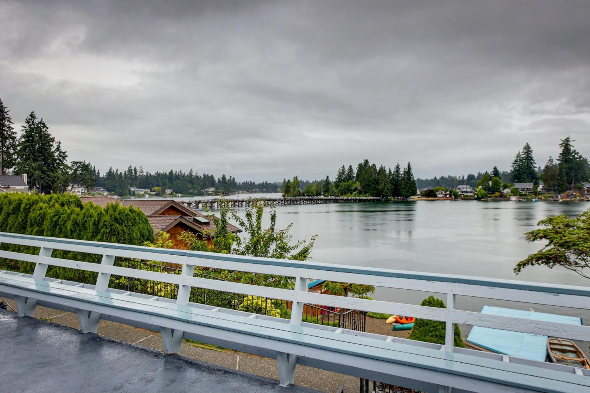 Tacoma Home On Steilacoom Lake With Dock! Exterior photo