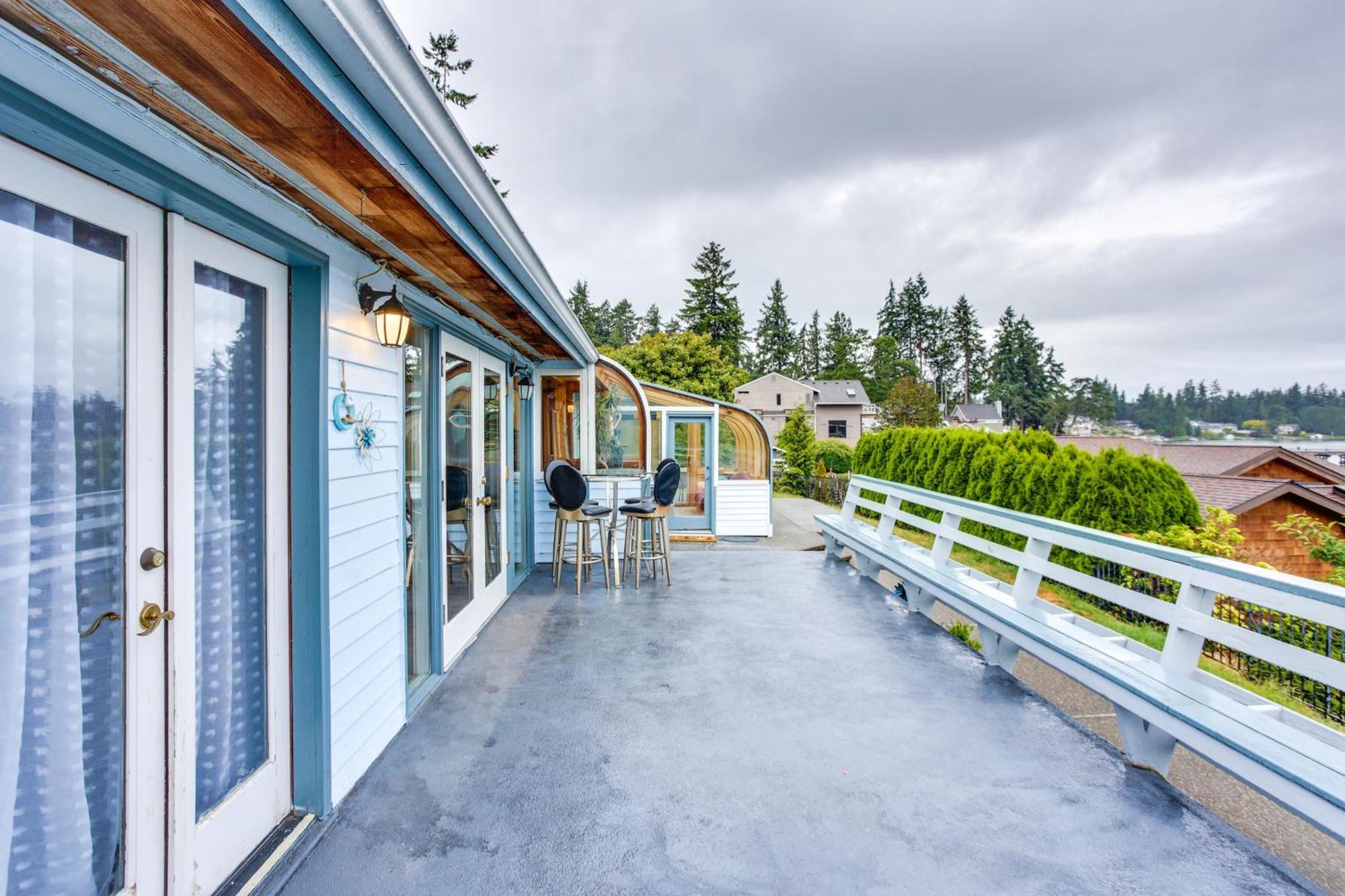 Tacoma Home On Steilacoom Lake With Dock! Exterior photo